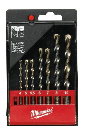 Afbeeldingen van PREMIUM HAMMER DRILL SET-7PC
