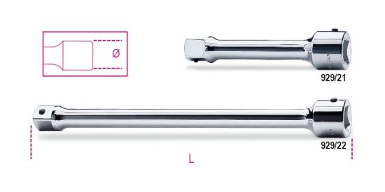 Afbeeldingen van BETA Verlengstuk 1" 400MM 929/22