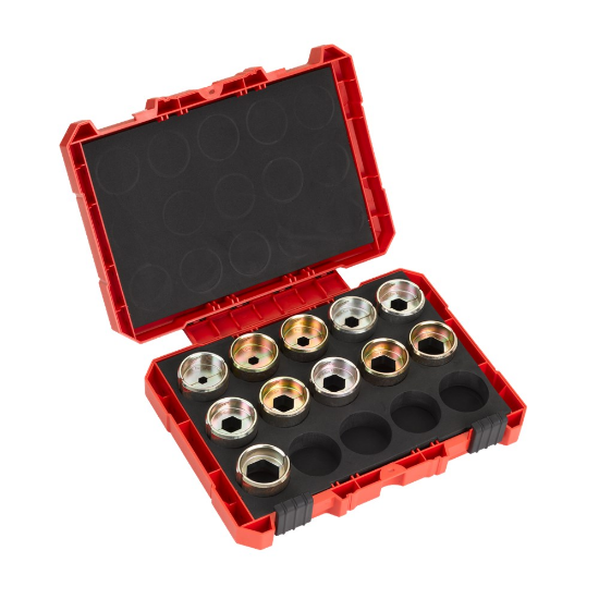 Afbeeldingen van MILWAUKEE Krimp persvormset R13 Cu 16-300MM² in koffer t.b.v. M18 HCCT 11x