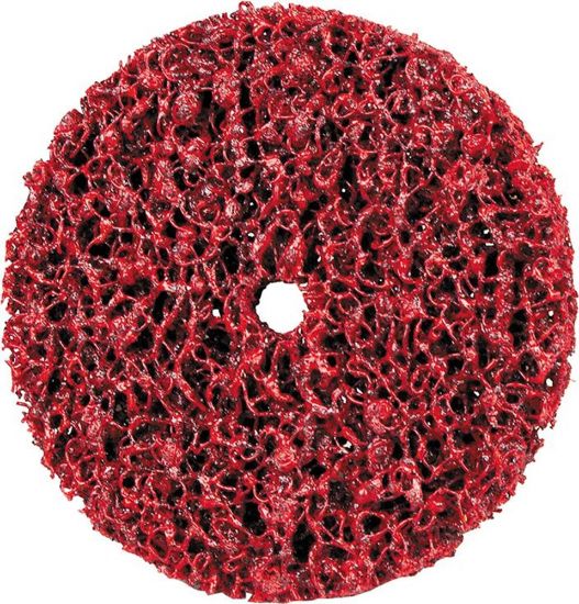 Afbeeldingen van FORUM Reinigingsschijf grof rood 100X13MM