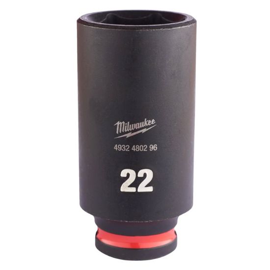 Afbeeldingen van MILWAUKEE Dop SHOCKWAVE ⅜" lang 22MM