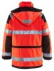 Afbeeldingen van BLÅKLÄDER Parka met uitneembare voering 4426 High Vis rood/zwart M