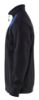 Afbeeldingen van BLÅKLÄDER Sweatshirt bi-colour met halve rits 3353 zwart/korenblauw M