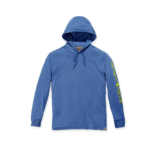 Afbeeldingen van CARHARTT Hoodie Fishing 103572 federal blue M