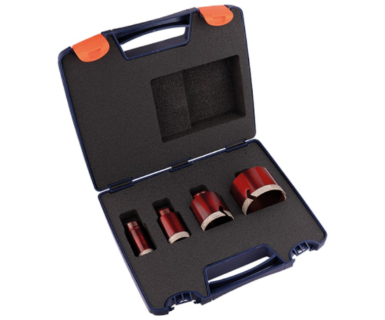 Afbeeldingen van ROTEC Tegelboorkronenset 4-delig M14 25,32,50&68MM