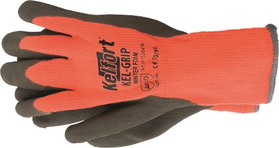 Afbeeldingen van KELFORT Werkhandschoen KEL-GRIP EN388/511 oranje/grijs XXL