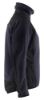 Afbeeldingen van BLÅKLÄDER Gebreid vest met softshell dames 5943 donker marineblauw/zwart 2XL