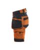 Afbeeldingen van BLÅKLÄDER Short dames met 2-weg stretch 7175 roest/zwart C38
