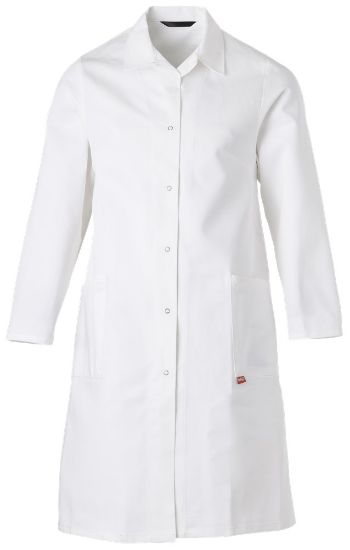 Afbeeldingen van HAVEP Stofjas dames Basic 6085 wit XL