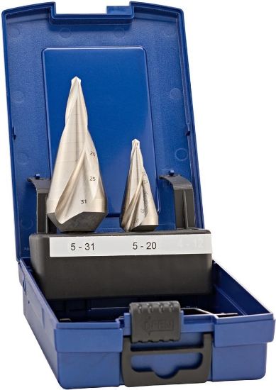 Afbeeldingen van FORUM Precisie-plaatfrezenset HSS 4-31,0MM 2x