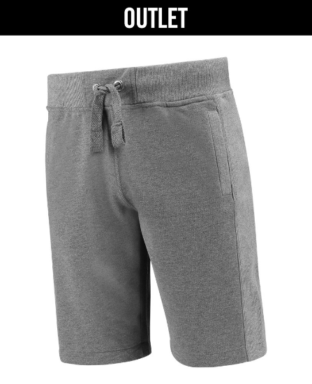 Afbeeldingen van TRICORP Joggingbroek kort Premium 504009 steengrijs melange 3XL