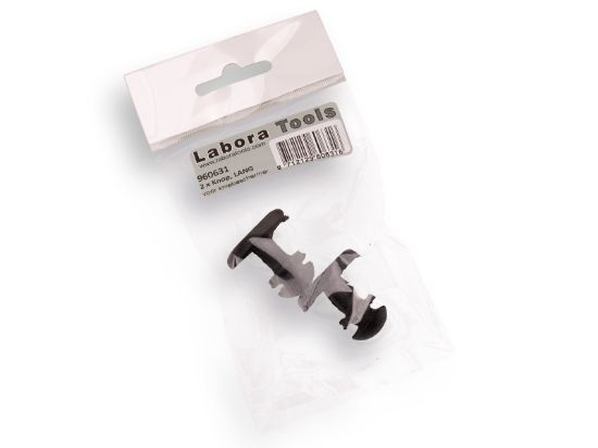 Afbeeldingen van LABORA Knop lang t.b.v. harmonica kniebeschermers 2x