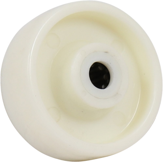 Afbeeldingen van KELFORT Wiel wit rubber met rollager 80MM