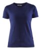 Afbeeldingen van BLÅKLÄDER T-shirt dames Slim-Fit 3304 marineblauw S
