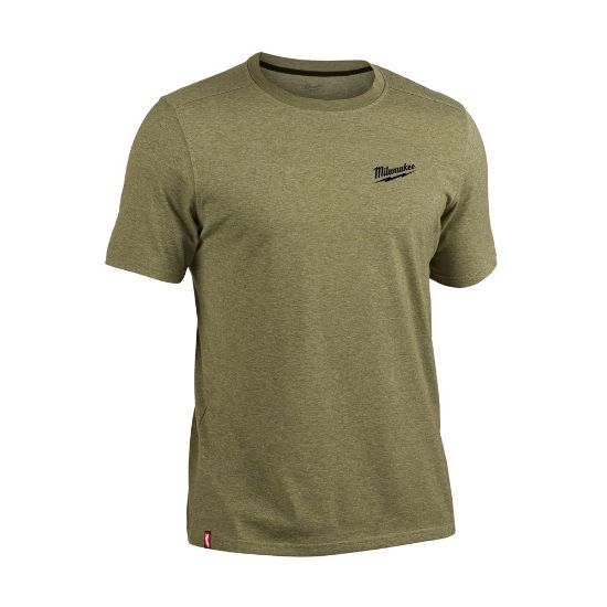 Afbeeldingen van MILWAUKEE T-shirt hybrid HTSSGN groen S