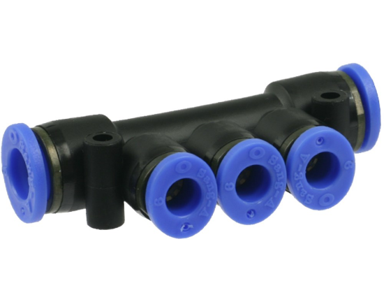 Afbeeldingen van Manifold PIF 2X6MM - 3X4MM
