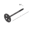 Afbeeldingen van GEBR. BODEGRAVEN UNI-flexplug NY 140MM Ø8MM
