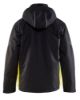 Afbeeldingen van BLÅKLÄDER Shelljack bi-colour 4790 zwart/High Vis geel 4XL