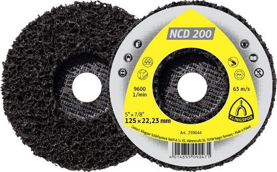 Afbeeldingen van KLINGSPOR Reinigingsschijf NCD200HD 125X22,23MM 