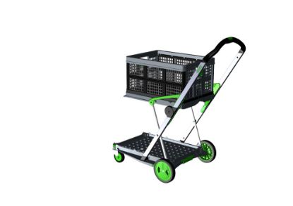 Afbeeldingen van MATADOR Trolley CLAX groen inclusief vouwkrat