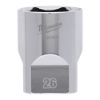 Afbeeldingen van MILWAUKEE Dop ½" metrisch FOUR FLAT 26MM