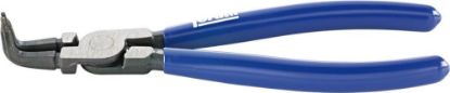 Afbeeldingen van FORUM Borgveertang t.b.v. binnenring gebogen kop gepolijst met geïsoleerde kunststof handgreep J11 140MM