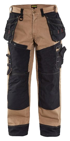 Afbeeldingen van BLÅKLÄDER Werkbroek X1500 1500 khaki/zwart C60