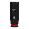 Afbeeldingen van MILWAUKEE Dop SHOCKWAVE ¼" lang 13MM