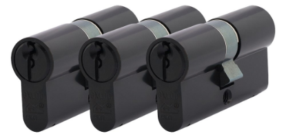 Afbeeldingen van OXLOC Profielcilinder dubbel O5 zwart 30/30MM P3 SKG**