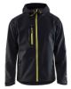 Afbeeldingen van BLÅKLÄDER Softshell jack 4949 zwart/High Vis geel 3XL
