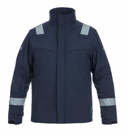 Afbeeldingen van HYDROWEAR Softshell jas multinorm Menorca navy S