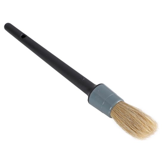 Afbeeldingen van COPENHAGEN PRO Wegwerp patentkwast wit Chinees varkenshaar met kunststof steel 12