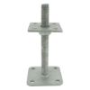 Afbeeldingen van GEBR. BODEGRAVEN Pergolasteun TV verticaal verstelbaar M20X200MM 100X100MM 80X80X8MM