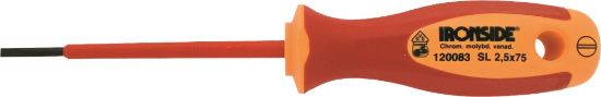 Afbeeldingen van IRONSIDE Sleufschroevendraaier VDE 2-componenten 3,5X100MM