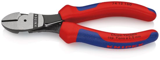 Afbeeldingen van KNIPEX Kracht zijsnijtang 7412160 DIN5749 160MM