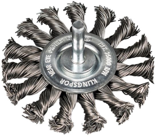 Afbeeldingen van Draadborstel BRS600Z 0,5MM gebogen staal 75X12X6MM