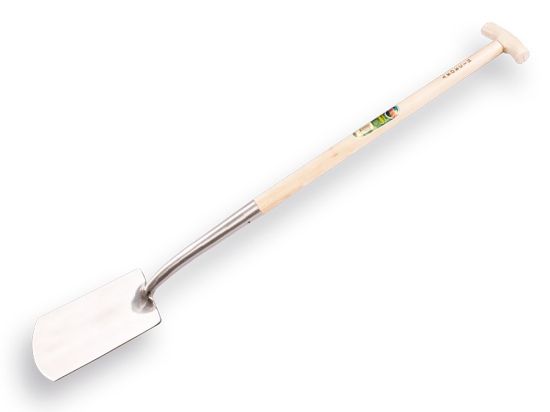 Afbeeldingen van ATLAS Zwanenhalsspade gepolijst hickory T-steel 