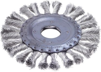 Afbeeldingen van FORUM Ronde borstel getordeerd RVS 115MM