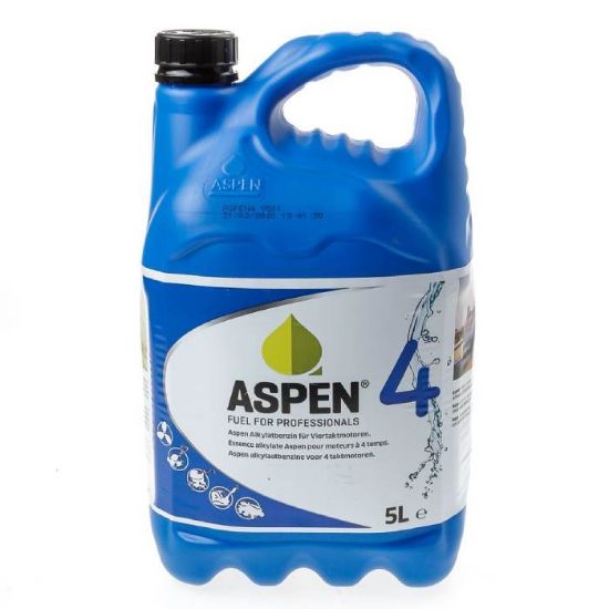 Afbeeldingen van ASPEN Alkylaatbenzine 4 Blauw 5L
