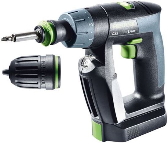Afbeeldingen van FESTOOL Accu schroefboormachine CXS 2,6-Plus 10,8V 2,6Ah excl. Hoekaanzetstuk
