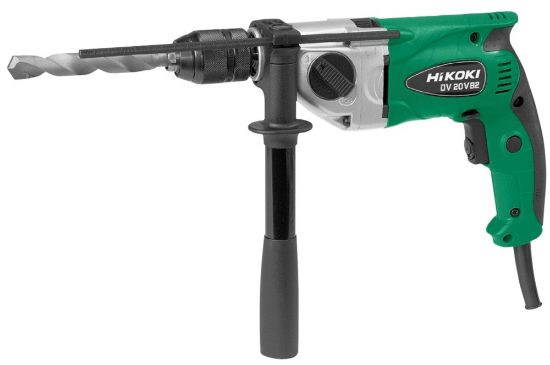 Afbeeldingen van HIKOKI Klopboorschroefmachine DV20VB2WUZ 230V 790W 29,5Nm snelspanboorhouder in kunststof koffer