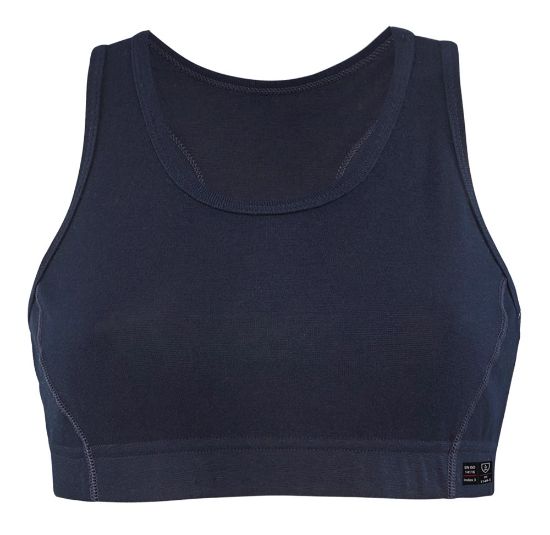 Afbeeldingen van BLÅKLÄDER Sportbeha vlamvertragend 1825 marineblauw S