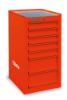 Afbeeldingen van BETA Zijkast 7 lades rood C38L-R