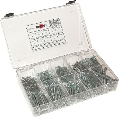 Afbeeldingen van KELFORT Assortimentdoos nr.1 splitpennen DIN94 EV