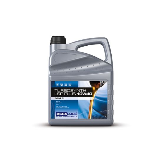 Afbeeldingen van AGEALUBE Motorolie Turbosynth LSP Plus 10W40 5L