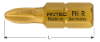 Afbeeldingen van ROTEC Schroefbit ¼" PRO PH2 gereduceerd 25MM C6,3 TiN 10x
