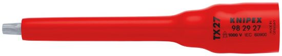 Afbeeldingen van KNIPEX Inzetsteeksleutelstuk ⅜" 982927 DIN60900 TX27
