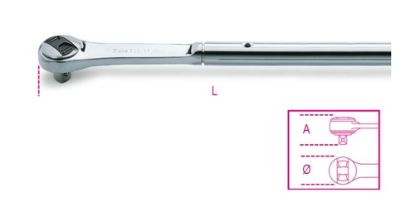 Afbeeldingen van BETA Omschakelbare ratel 1" 72-tands 929/55