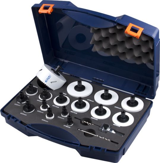 Afbeeldingen van ROTEC Gatzagenset QC 527 Max zeskant 11 19-delig 19-92MM