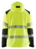 Afbeeldingen van BLÅKLÄDER Softshell jack 4491 High Vis geel/zwart M